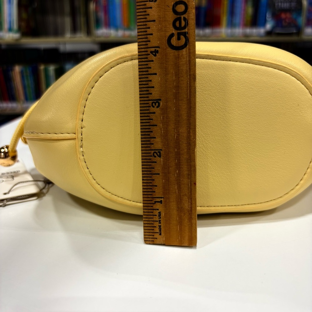 Hello Kitty Yellow Drawstring Crossbody Leather Tote - Picture 15 of 15